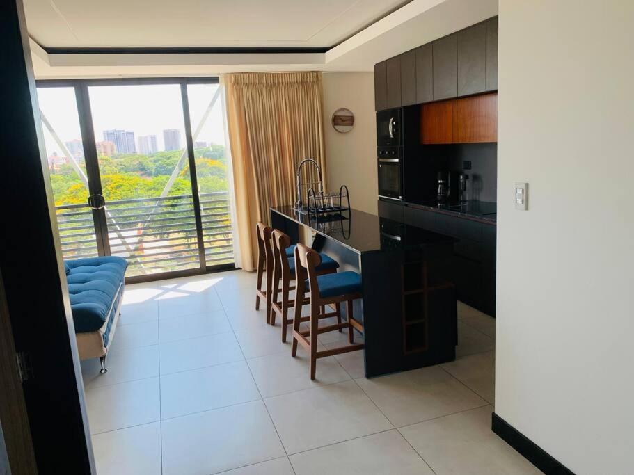 Апартаменты Departamento Con Vista De Lujo Санта-Крус-де-ла-Сьерра Экстерьер фото