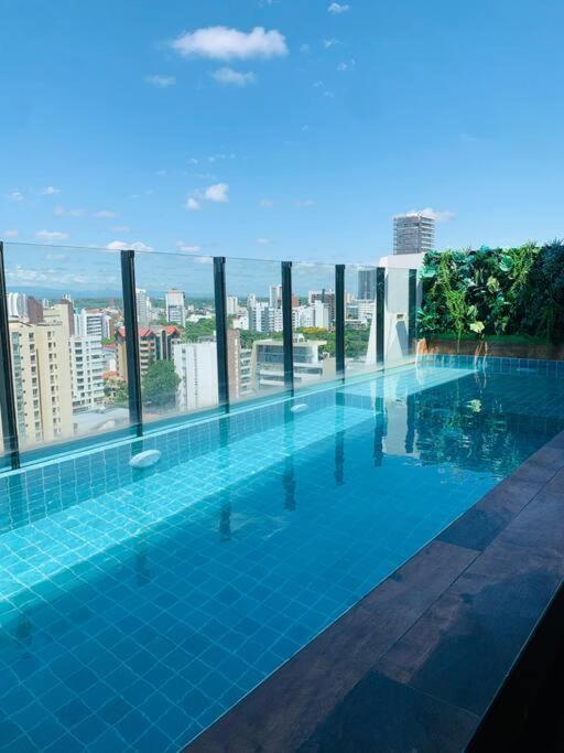 Апартаменты Departamento Con Vista De Lujo Санта-Крус-де-ла-Сьерра Экстерьер фото